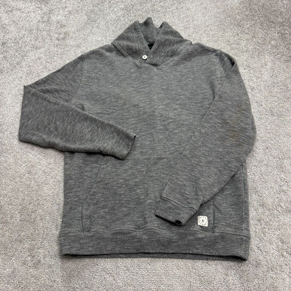 Linksoul Tempus Fugit Pullover Sweater Mens Medium Heathered Dark Gray Casual